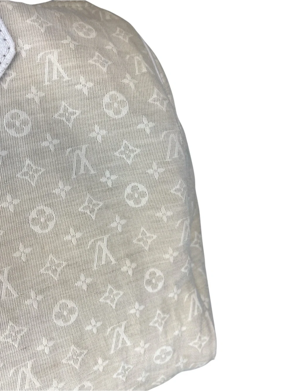 Louis Vuitton 'Lin Linen Monogram Speedy 30' Handbag